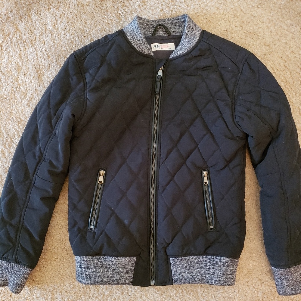 H&M Boys Quilted Bomber